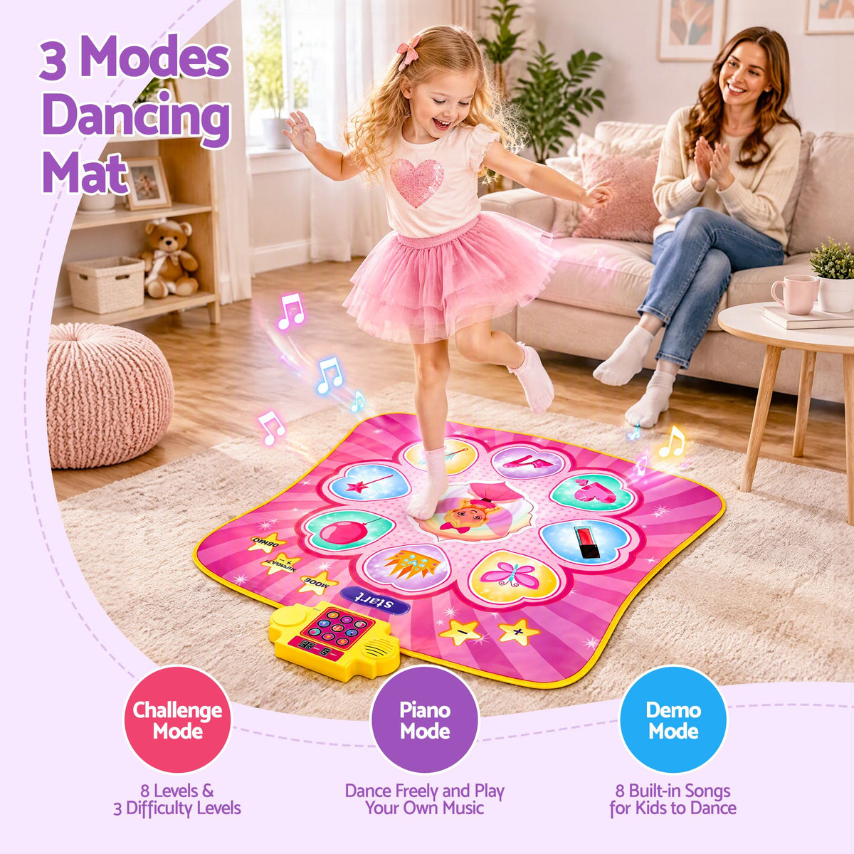 Non-slip dance mat Christmas gift for girls