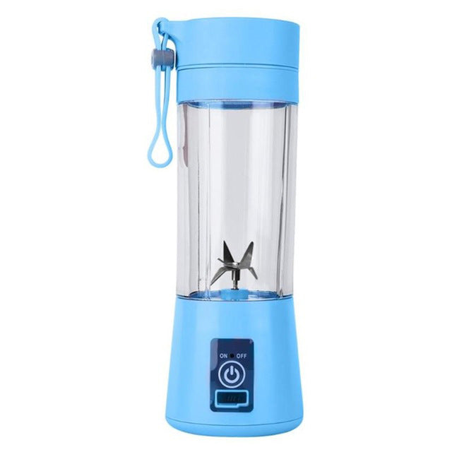 Portable Blender – USB Rechargeable Personal Smoothie Maker with 2000mAh Battery