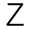 Iced Cursive Initial Necklace – Cubic Zirconia Letter Pendant with 20" Rope Chain, Gold or Silver
