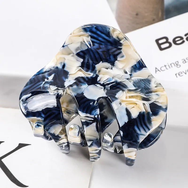 Acetate Claw Hair Clip – Vintage Geometric Tortoiseshell Hair Claw for Thick & Fine Hair