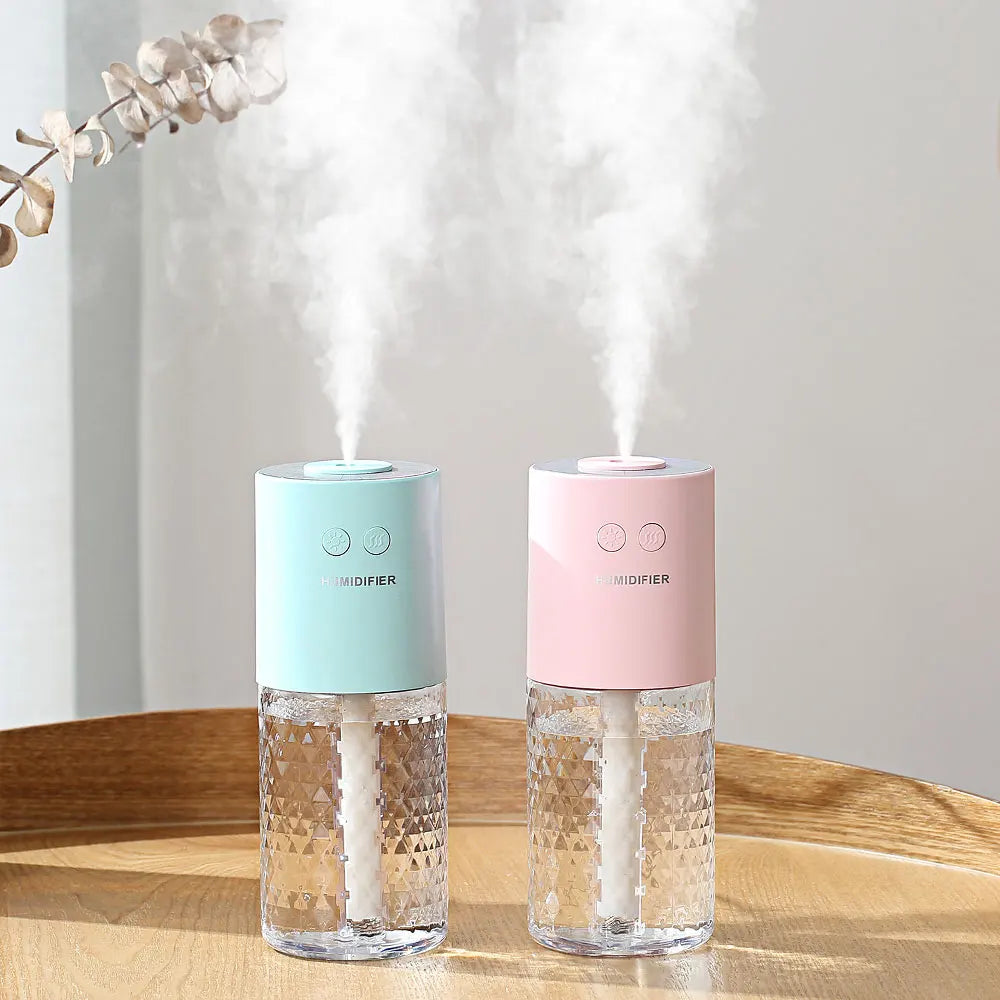 Mini waterless essential oil diffuser