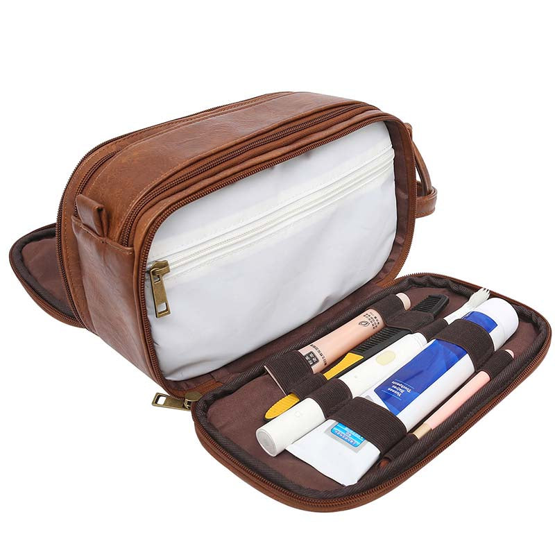 Toiletry bag compartments