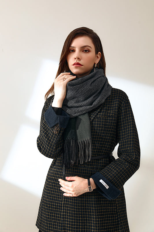 Winter shawl scarf