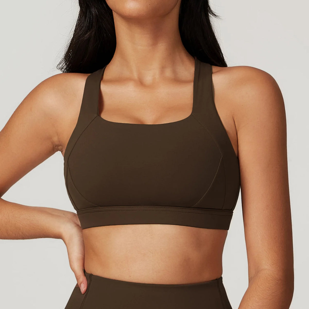 Buttery-Soft Gym Set Separates – Cropped Jacket, Sports Bra & Leggings