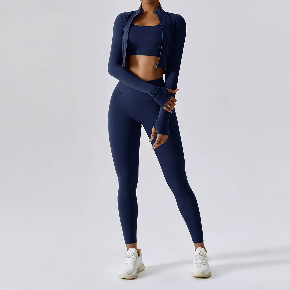 Seamless activewear green