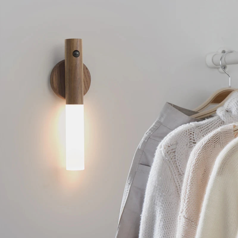 Wireless LED wall lamp bedroom