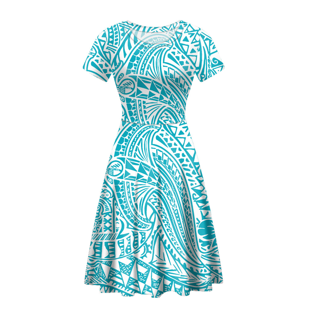 Tribal print dress styles