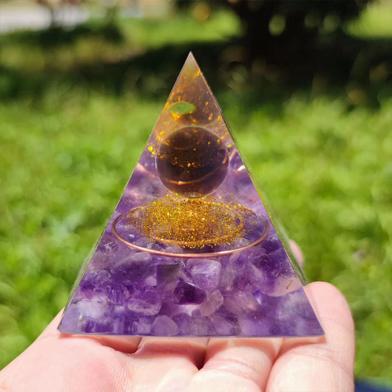 Crystal pyramid styles