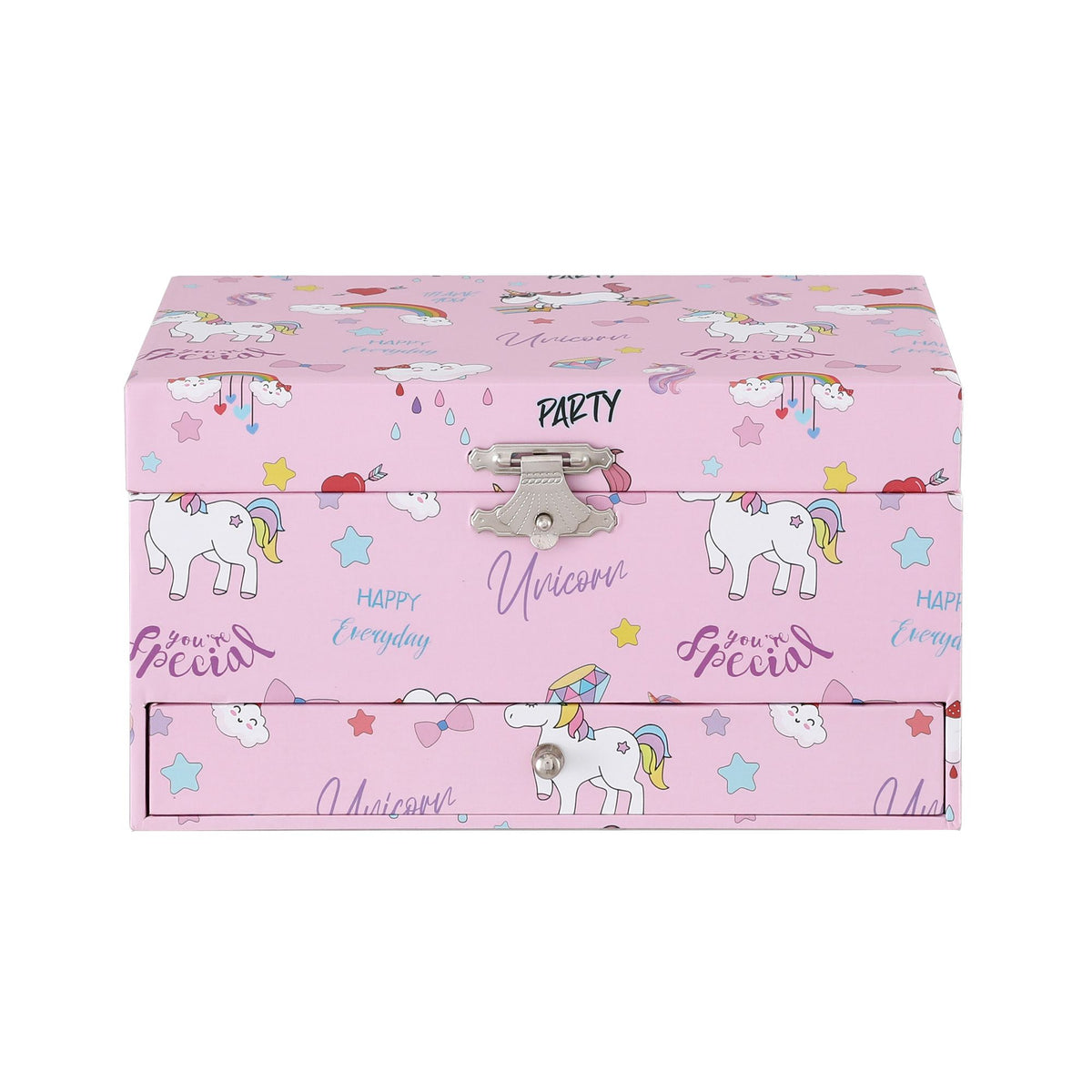 Pink unicorn music box Christmas gift