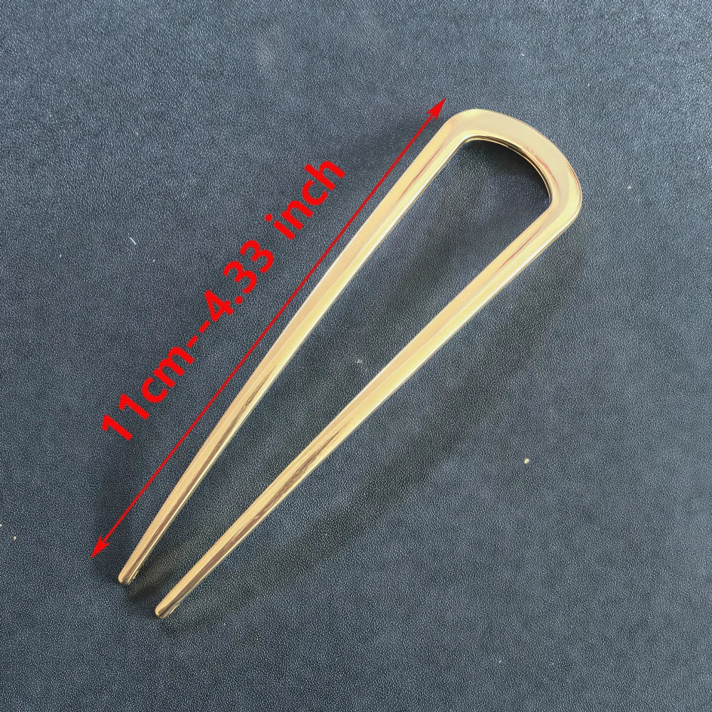 Pearl U-Shaped Hair Pins – Korean-Style Bun Hair Sticks & French Hair Clips