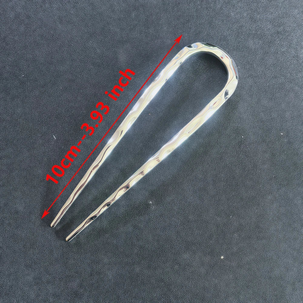 Pearl U-Shaped Hair Pins – Korean-Style Bun Hair Sticks & French Hair Clips