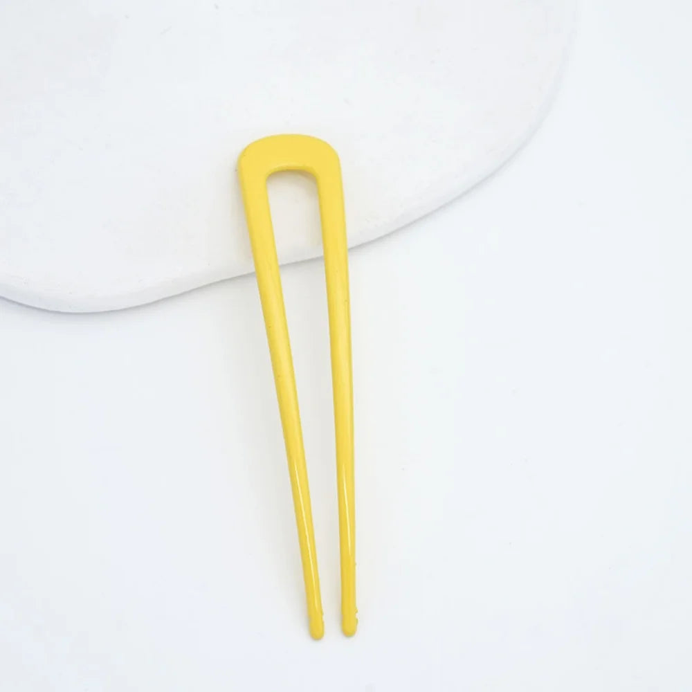 Pearl U-Shaped Hair Pins – Korean-Style Bun Hair Sticks & French Hair Clips