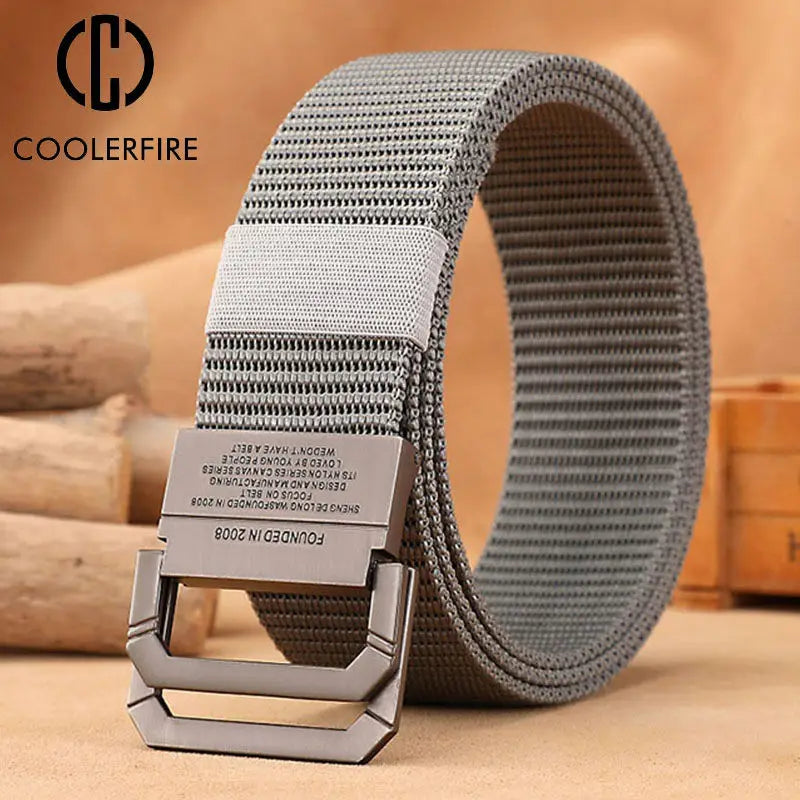 Men's nylon webbing canvas belt