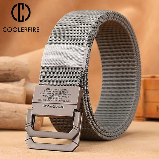 Men's nylon webbing canvas belt