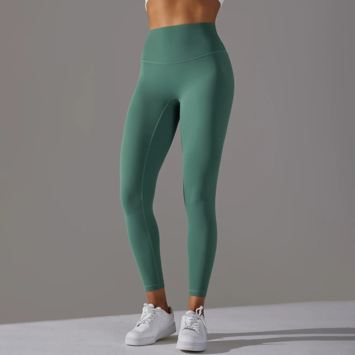 Women's gym leggings side view