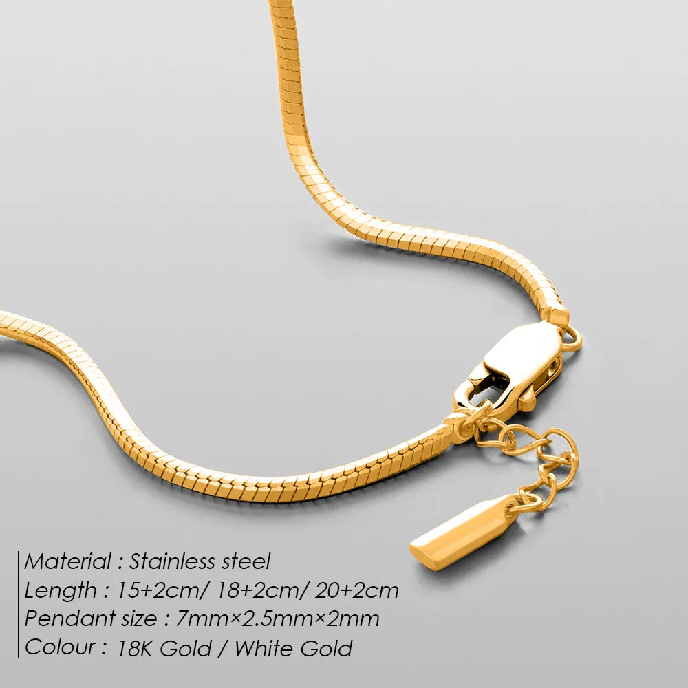 Stainless steel link bracelet