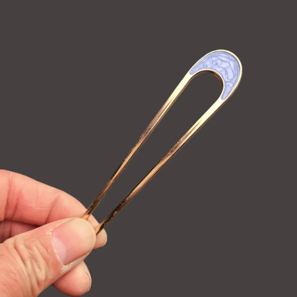 Pearl U-Shaped Hair Pins – Korean-Style Bun Hair Sticks & French Hair Clips