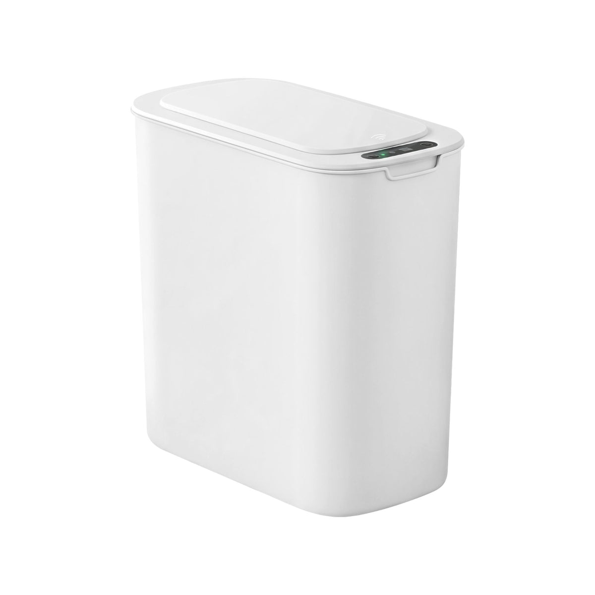 Automatic kitchen bin with soft close lid
