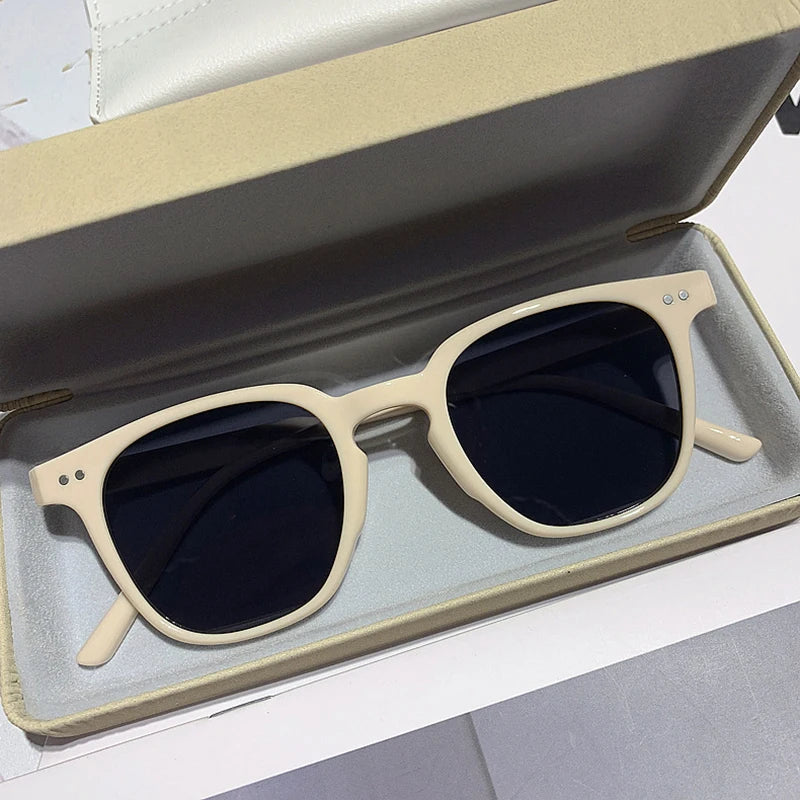 Vintage sunglasses worn