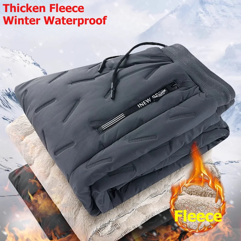 Men's fleece lined thermal pants