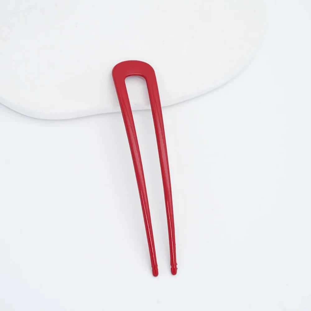 Pearl U-Shaped Hair Pins – Korean-Style Bun Hair Sticks & French Hair Clips
