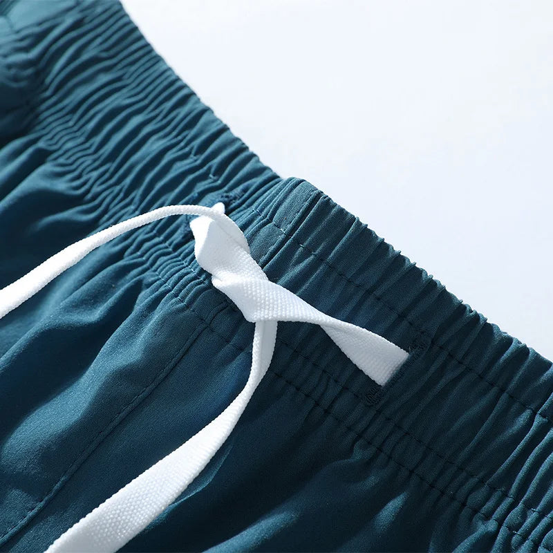 Men's training shorts side view