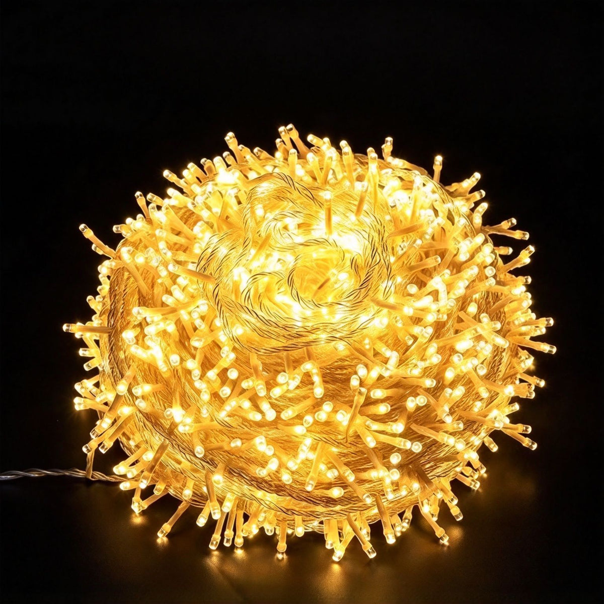 30m Warm White Star Fairy Lights – 300 LED Plug-In Outdoor Twinkle Lights, IP67