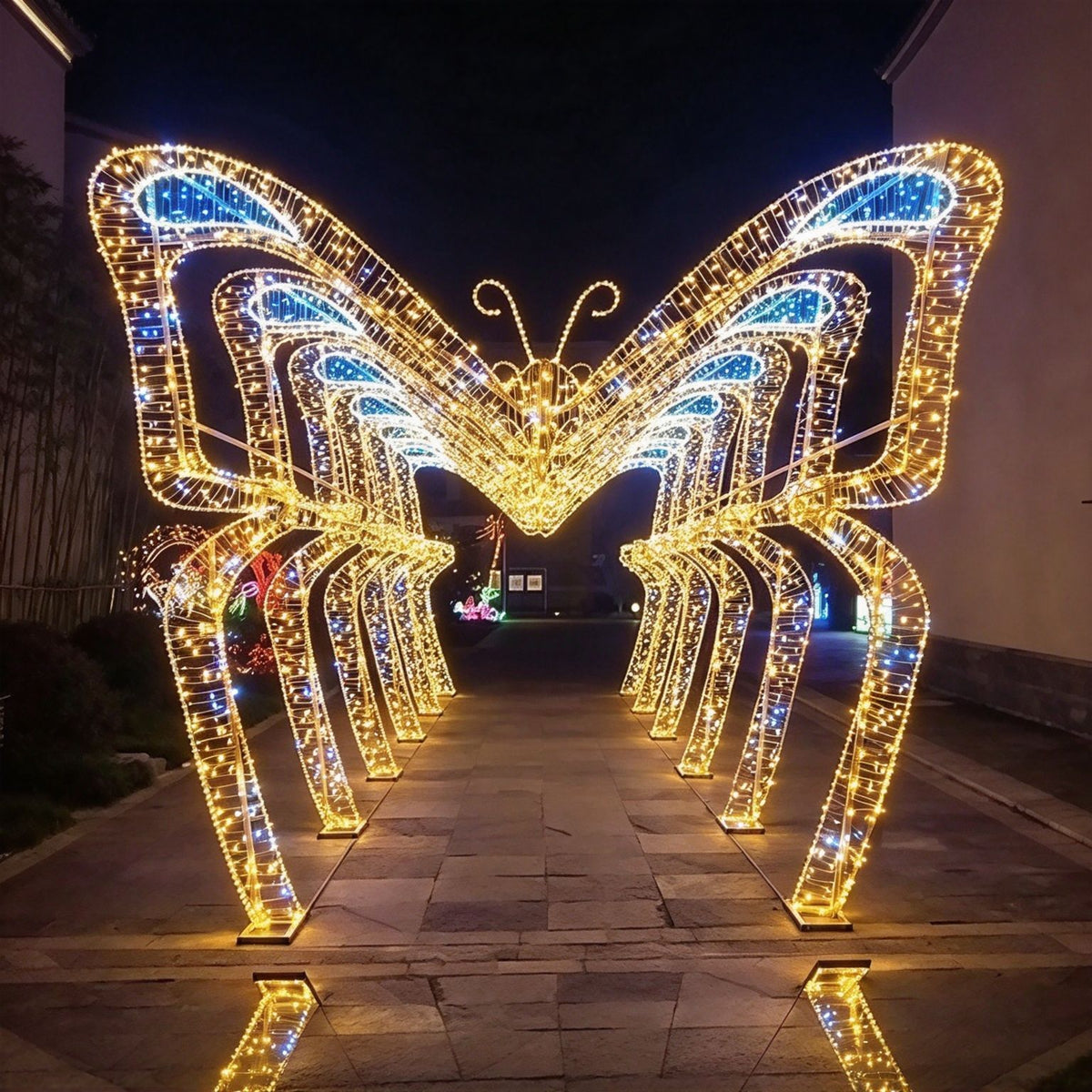 30m Warm White Star Fairy Lights – view 4
