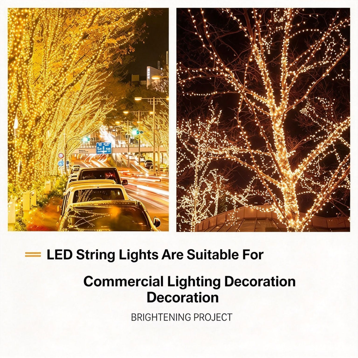 30m Warm White Star Fairy Lights – view 8