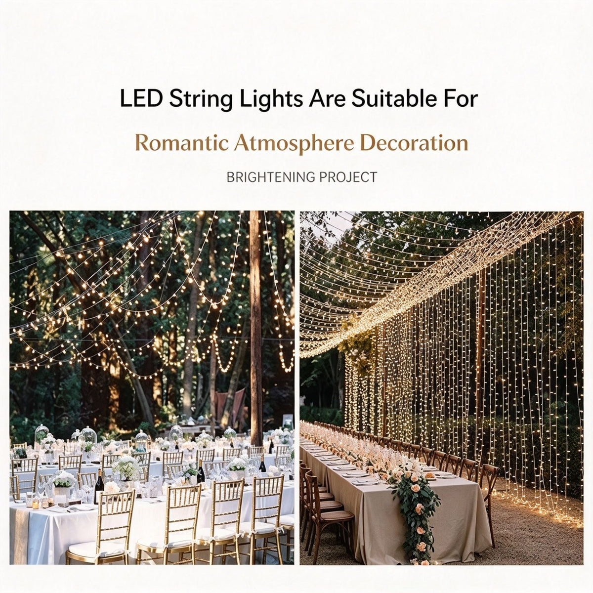 30m Warm White Star Fairy Lights – view 10