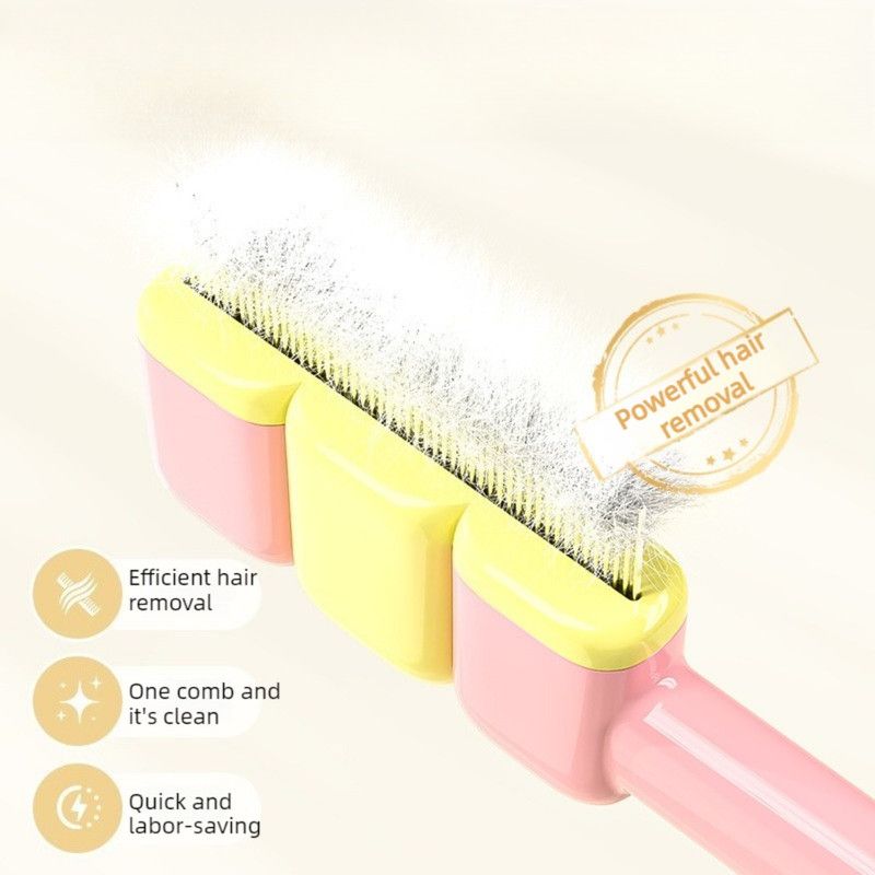 Self-Cleaning Pet Grooming Comb – view 3