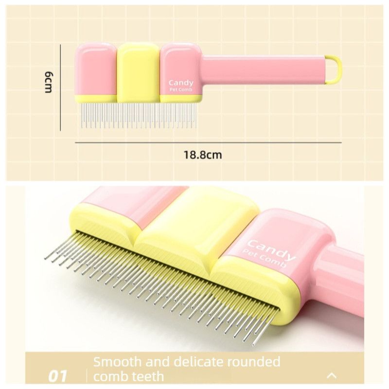 Self-Cleaning Pet Grooming Comb – view 8