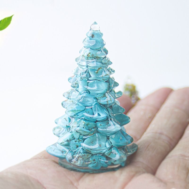Crystal Resin Christmas Tree Ornament – view 4