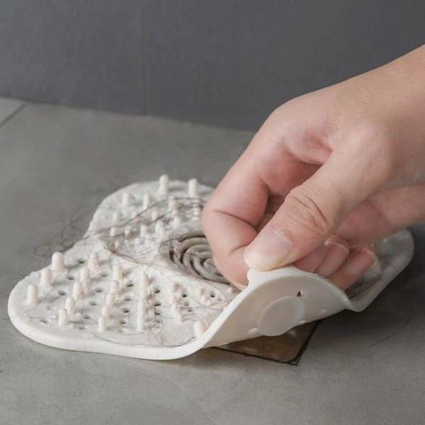 Silicone Shower Drain Hair Catcher 2-Pack – view 3