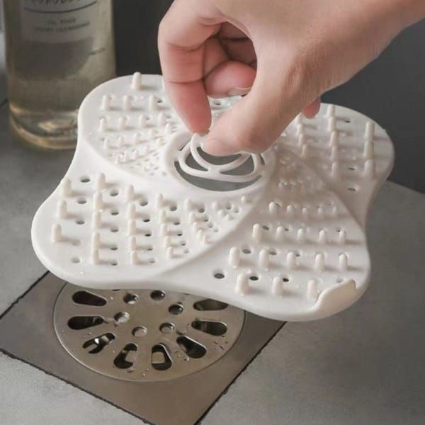 Silicone Shower Drain Hair Catcher 2-Pack – view 4